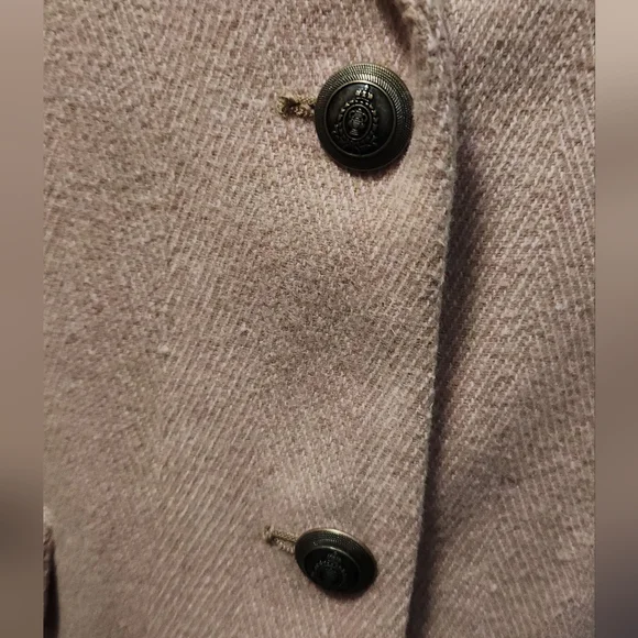 Gap Pink Herringbone The Academy Blazer Size 8 - Picture 4 of 10